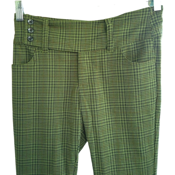 Urban Outfitters Green Plaid Trousers - Picture 7 of 13